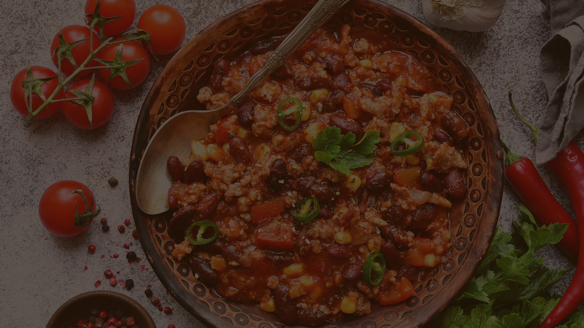 Chicken Chili Con Carne WebTop Brun 1920x1080